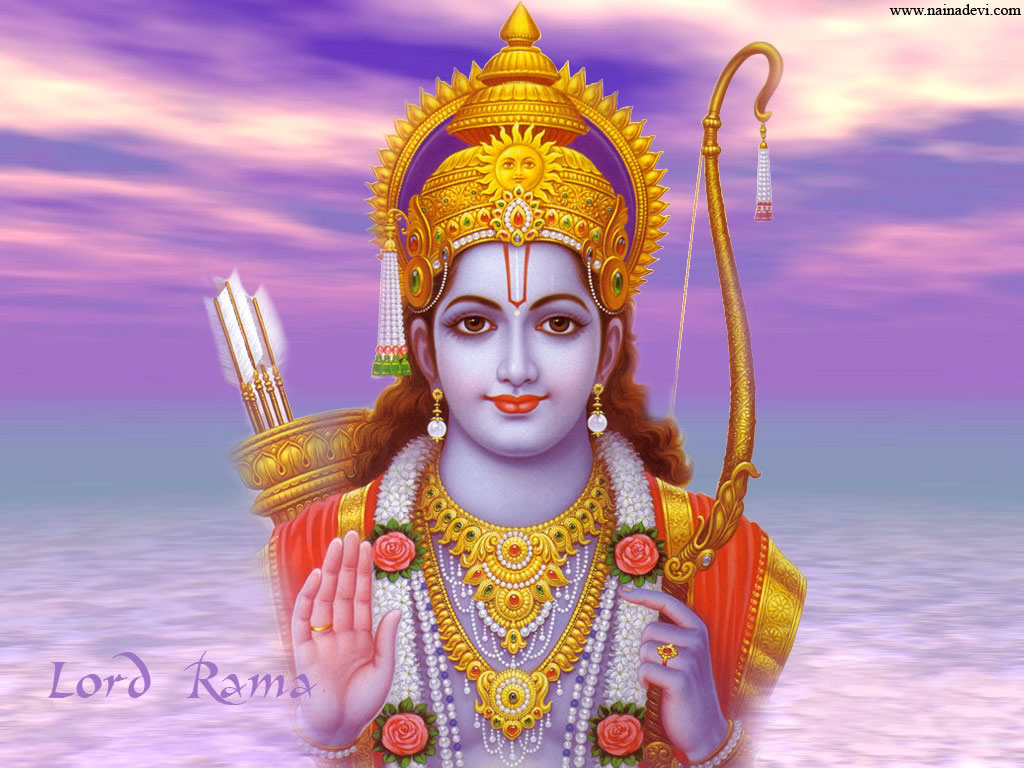 Hindu Gods Wallpaper Lord Rama.