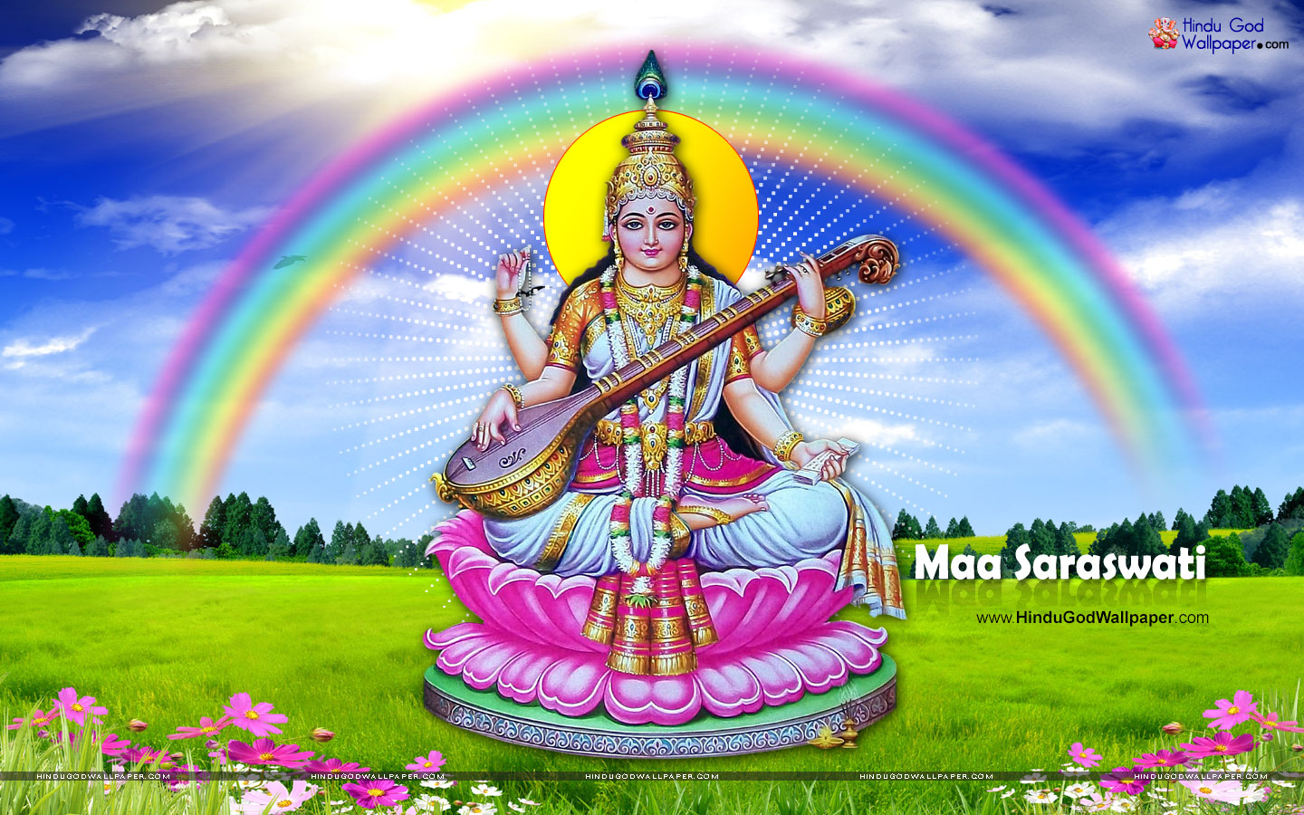 Goddess Saraswati HD