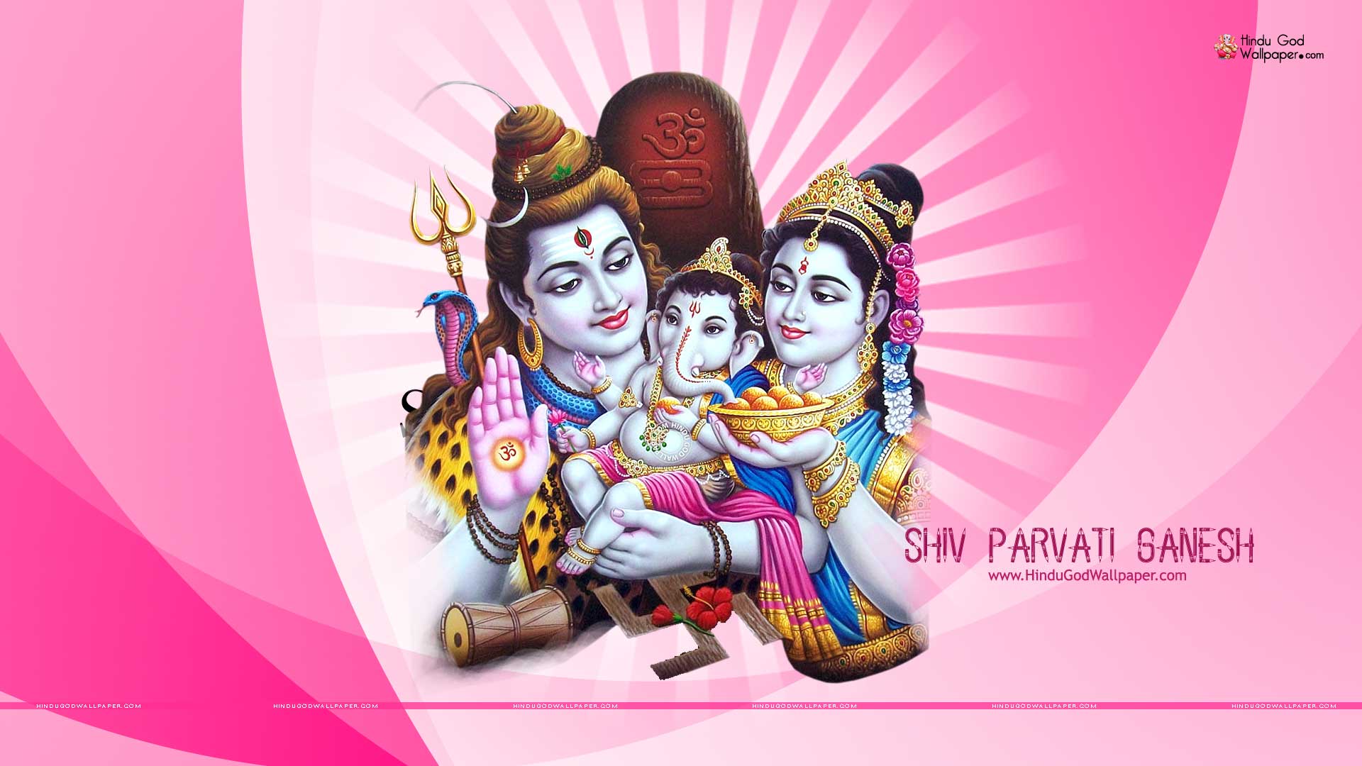 Shiv Parvati Ganesh HD