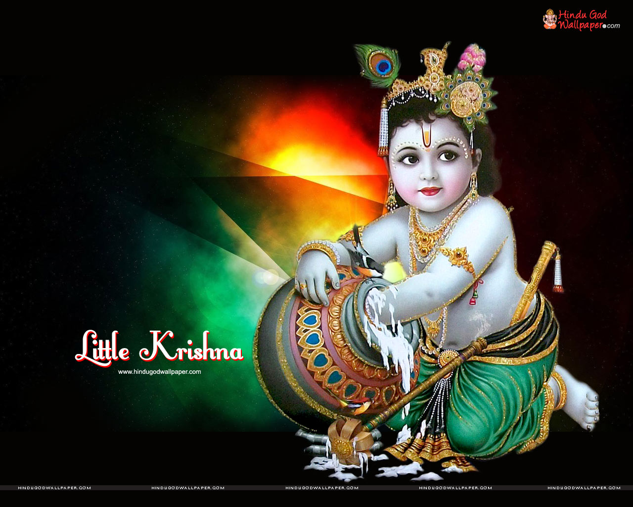 Cute Bal Krishna Wallpapers Free Download
