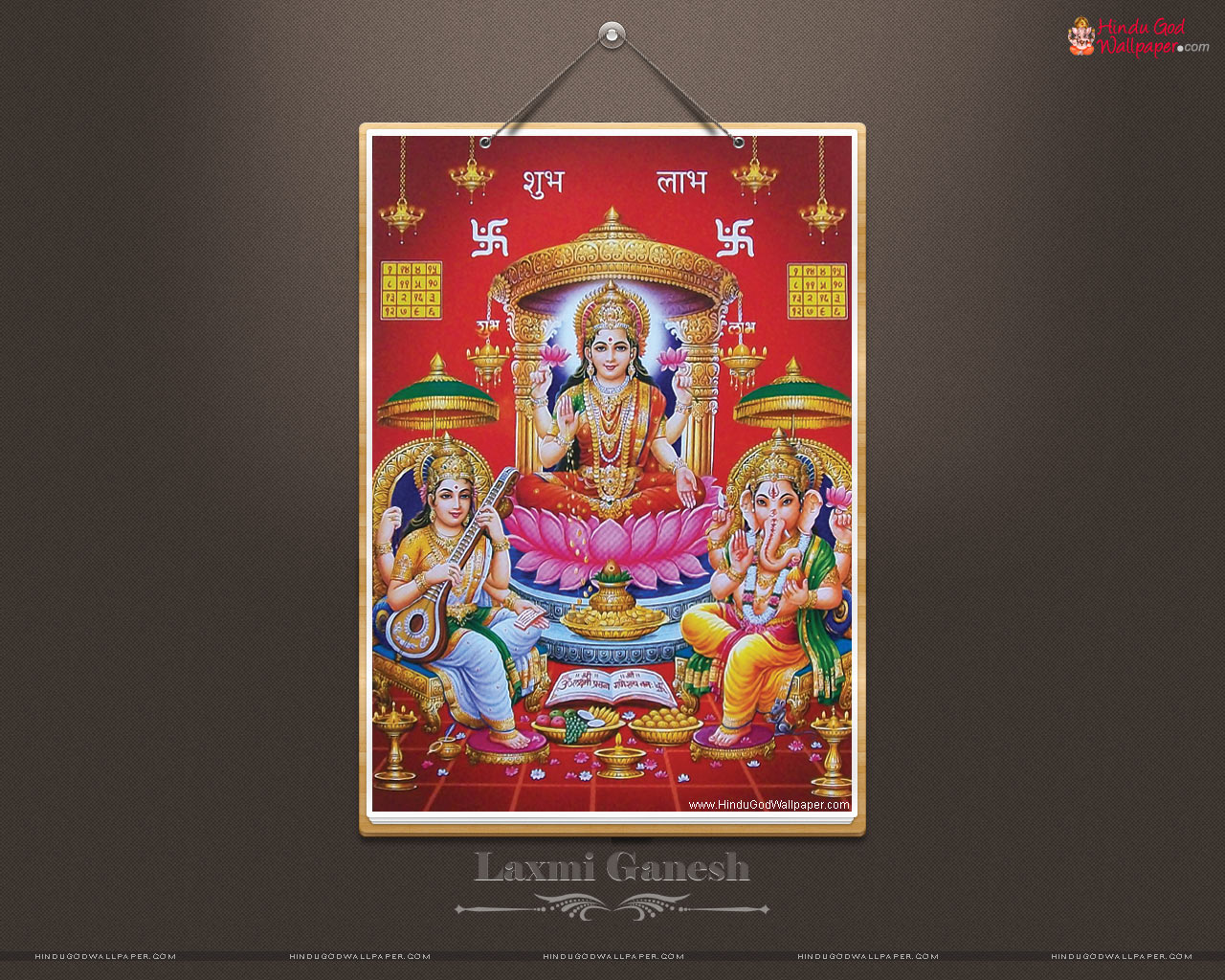 Laxmi Ganesh Saraswati HD Wallpapers Full Size Download