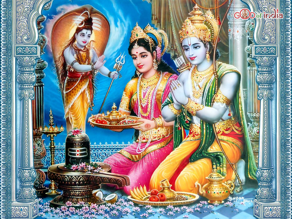 Lord Ram Sita Wallpaper for Desktop