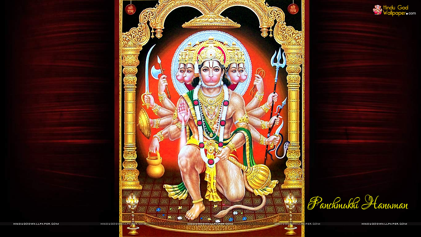Panchmukhi Hanuman ji Wallpaper for Desktop Free Download