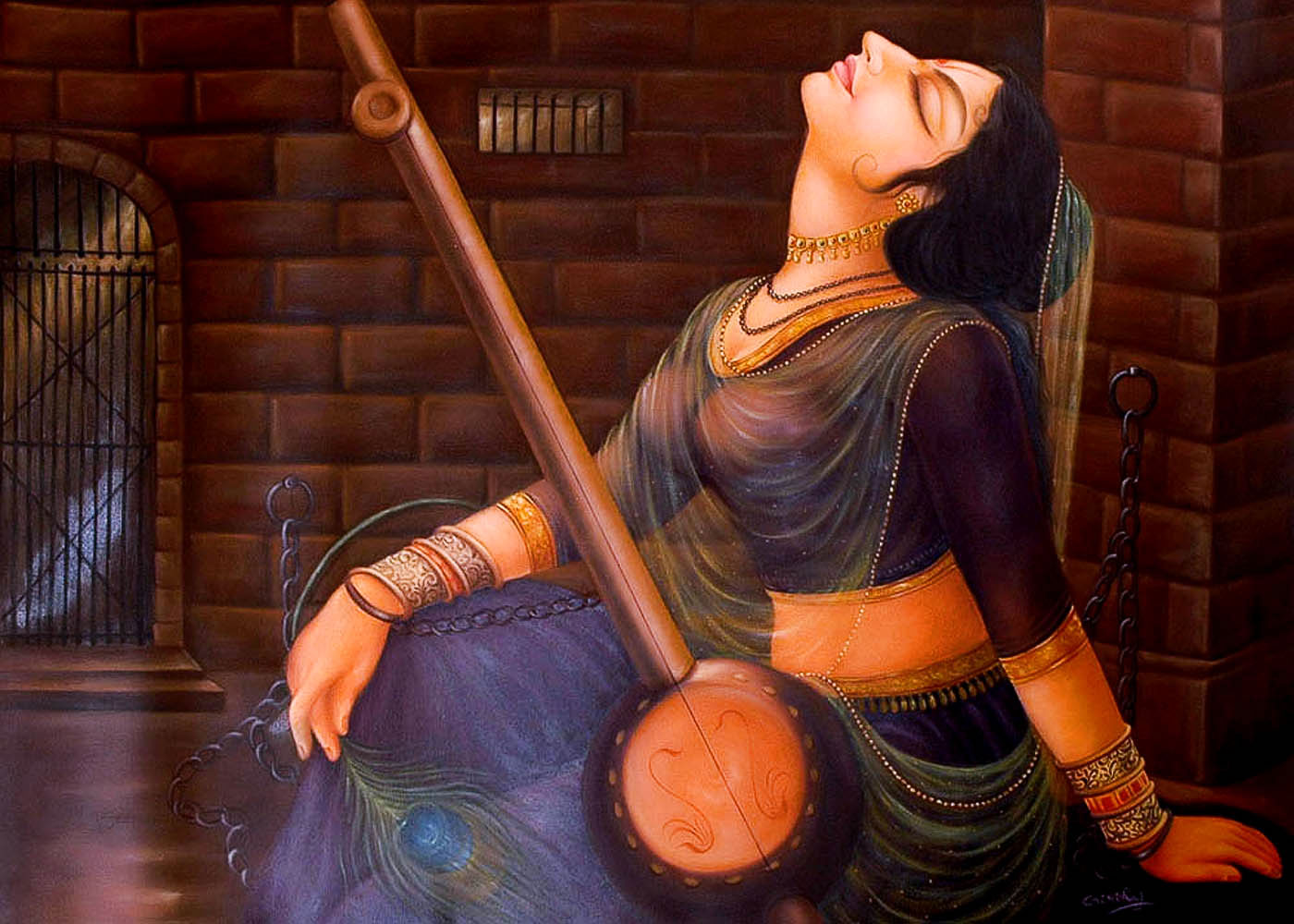 Meera HD Wallpapers - Krishna Meerabai Wallpapers