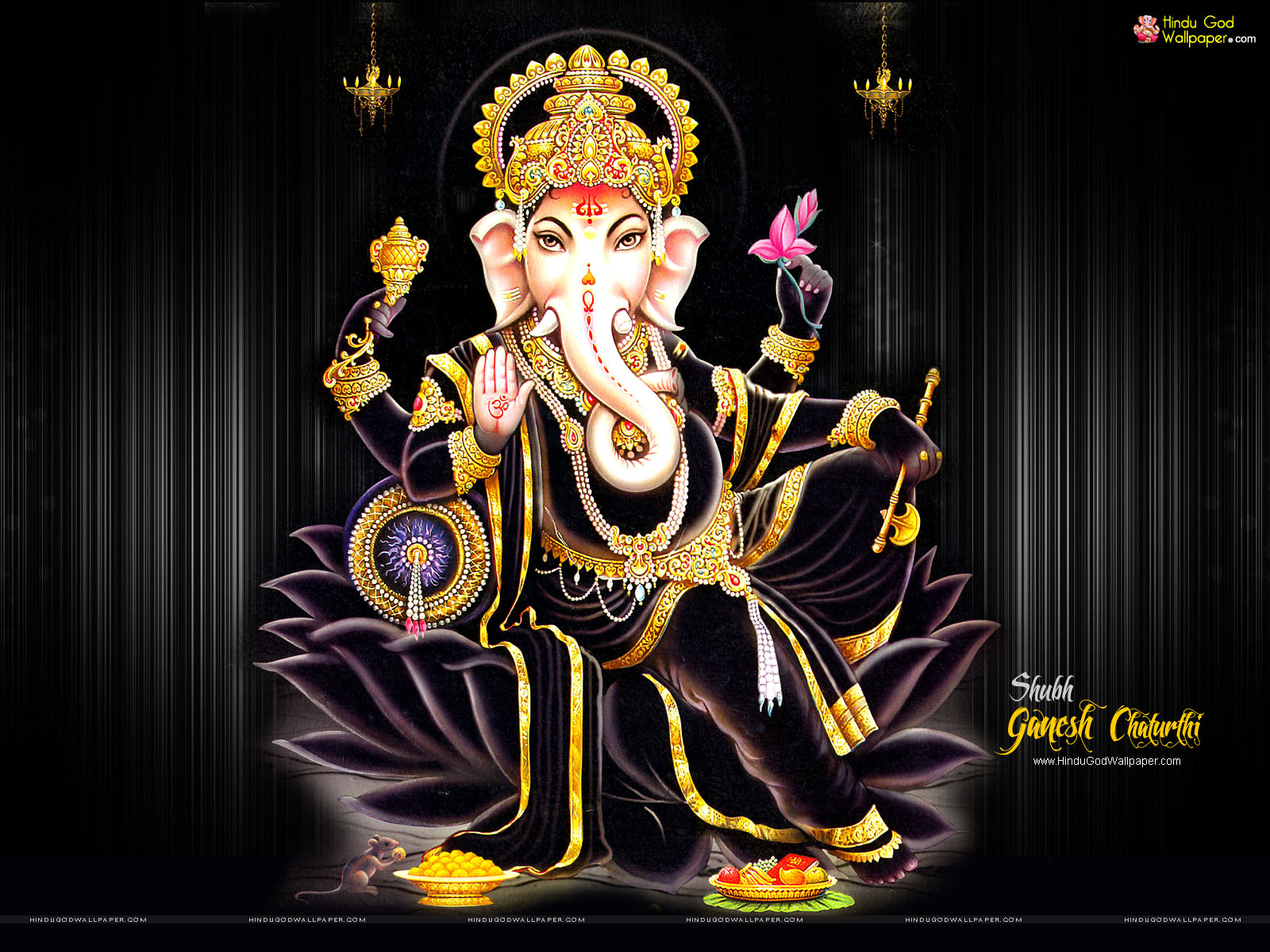 Happy Ganesh Chaturthi HD Wallpapers Download
