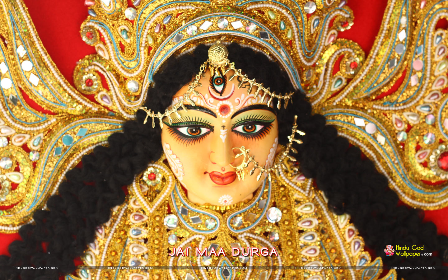 Durga Maa Asche Wallpaper Free Download