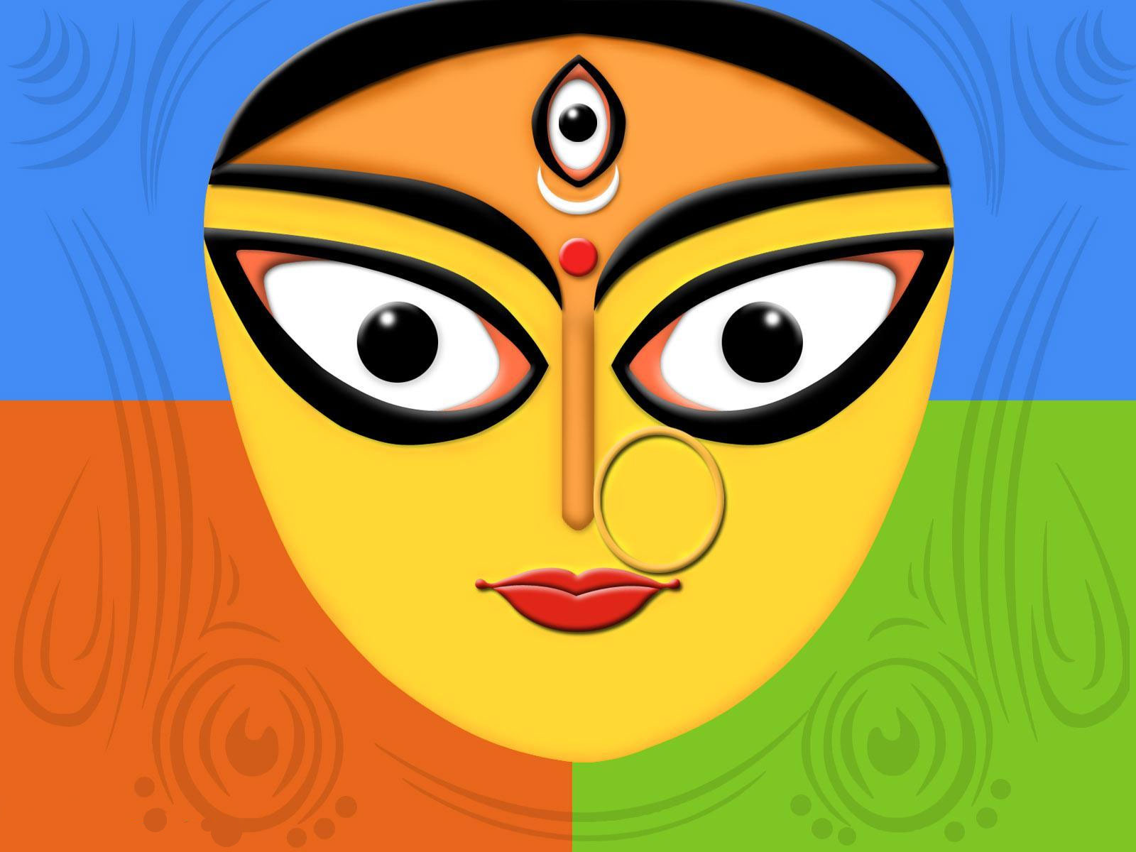 Maa Durga Wallpaper for Laptop & Facebook Download