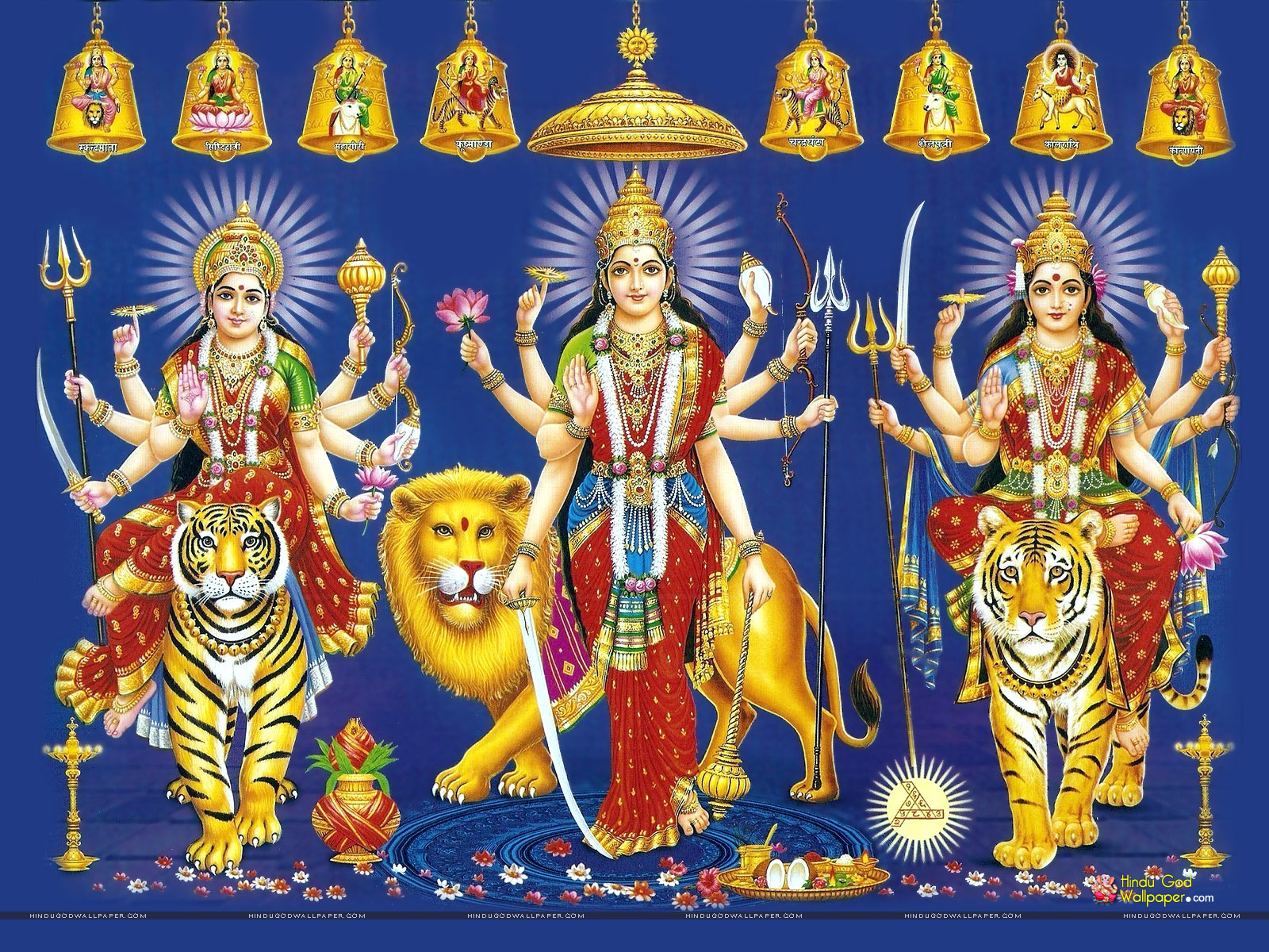 Nav Durga HD Full Size Wallpaper Galleries