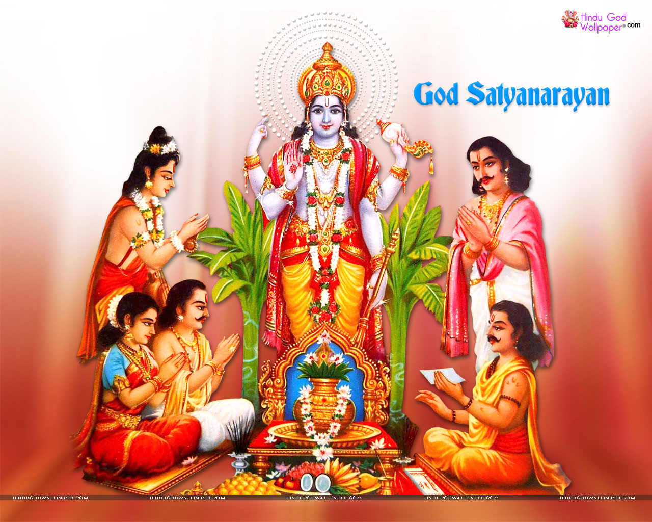 Satyanarayana Bhagwan Wallpaper Free Download