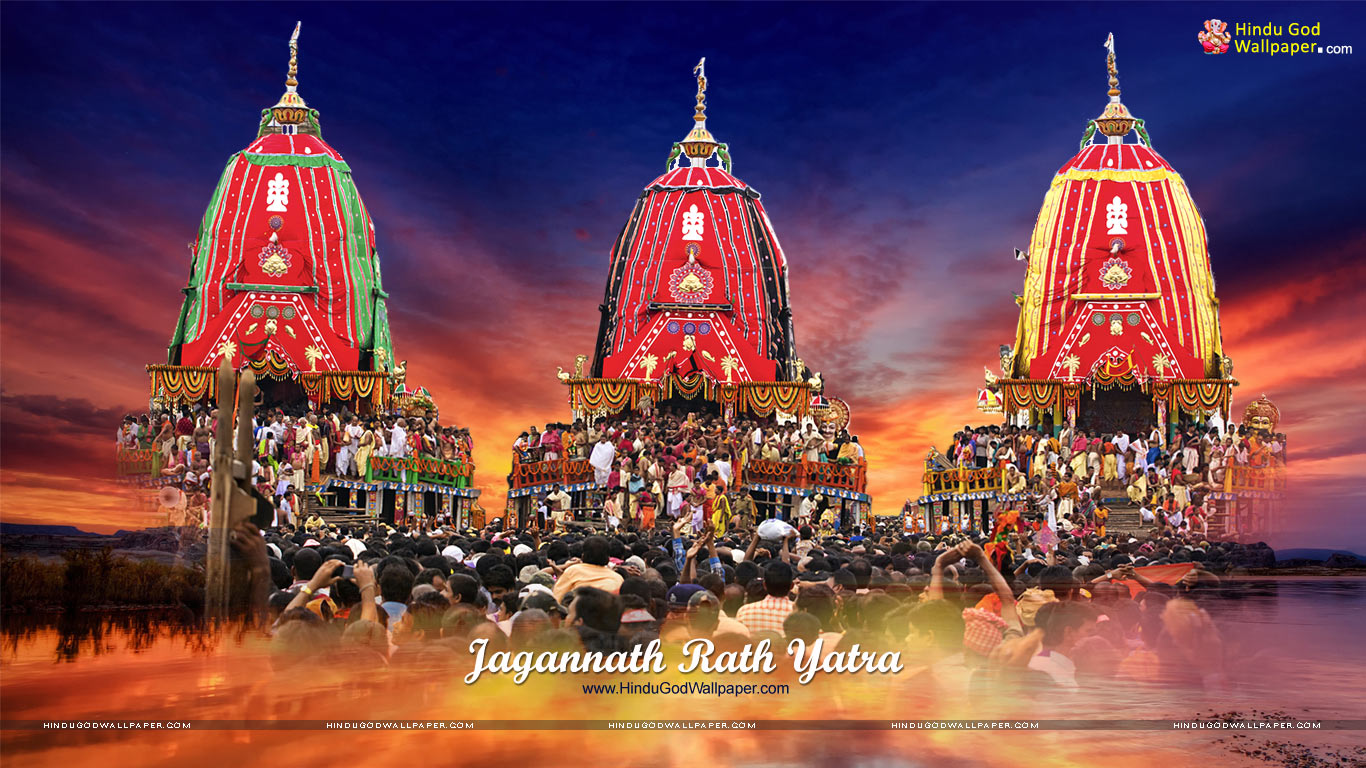Jagannath Puri Rath Yatra Wallpaper Free Download