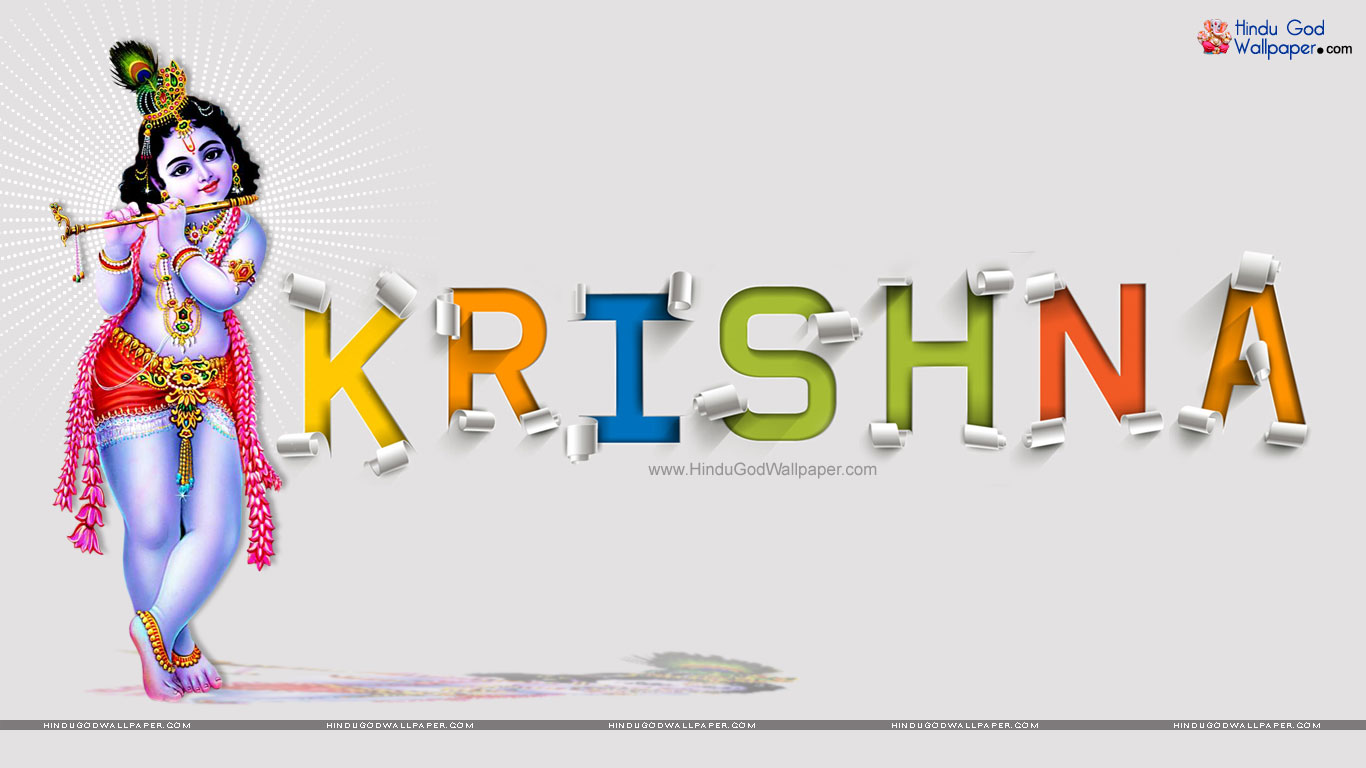 Krishna Name Wallpapers | 3D Name Free Download