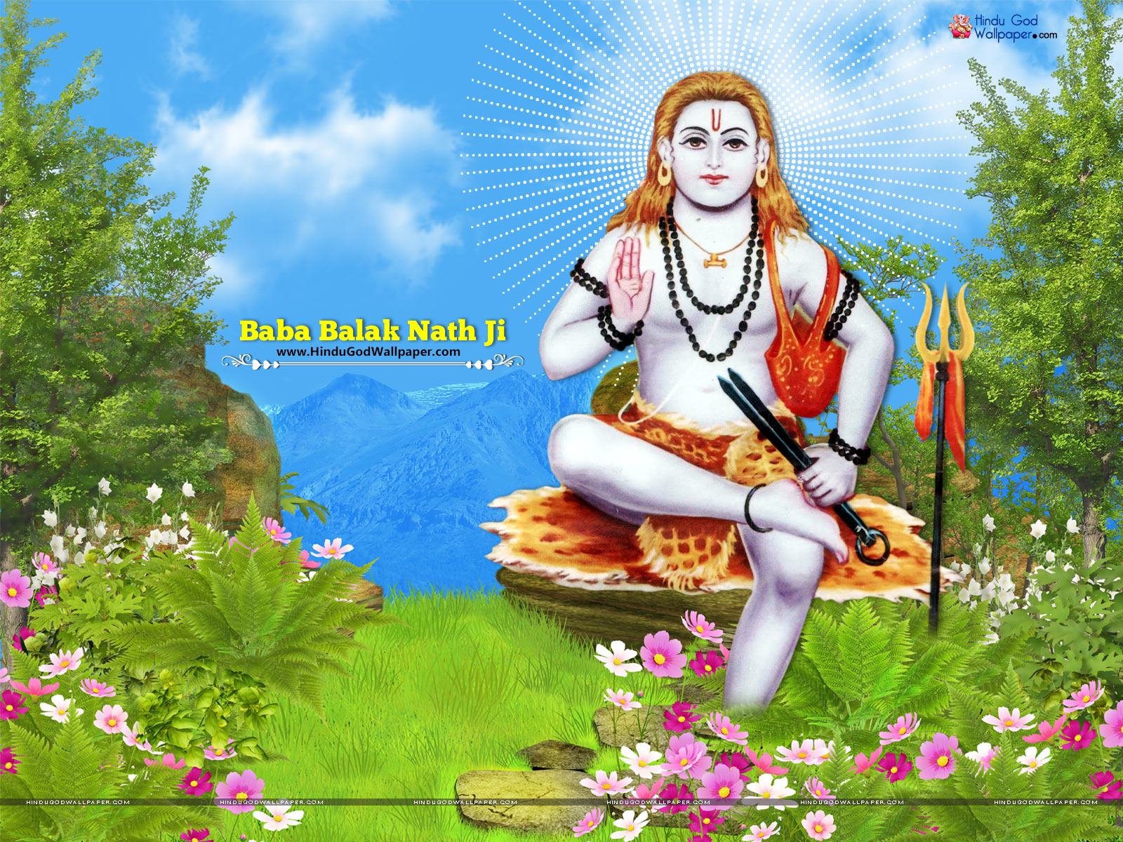 Latest Baba Balak Nath Wallpaper for Desktop