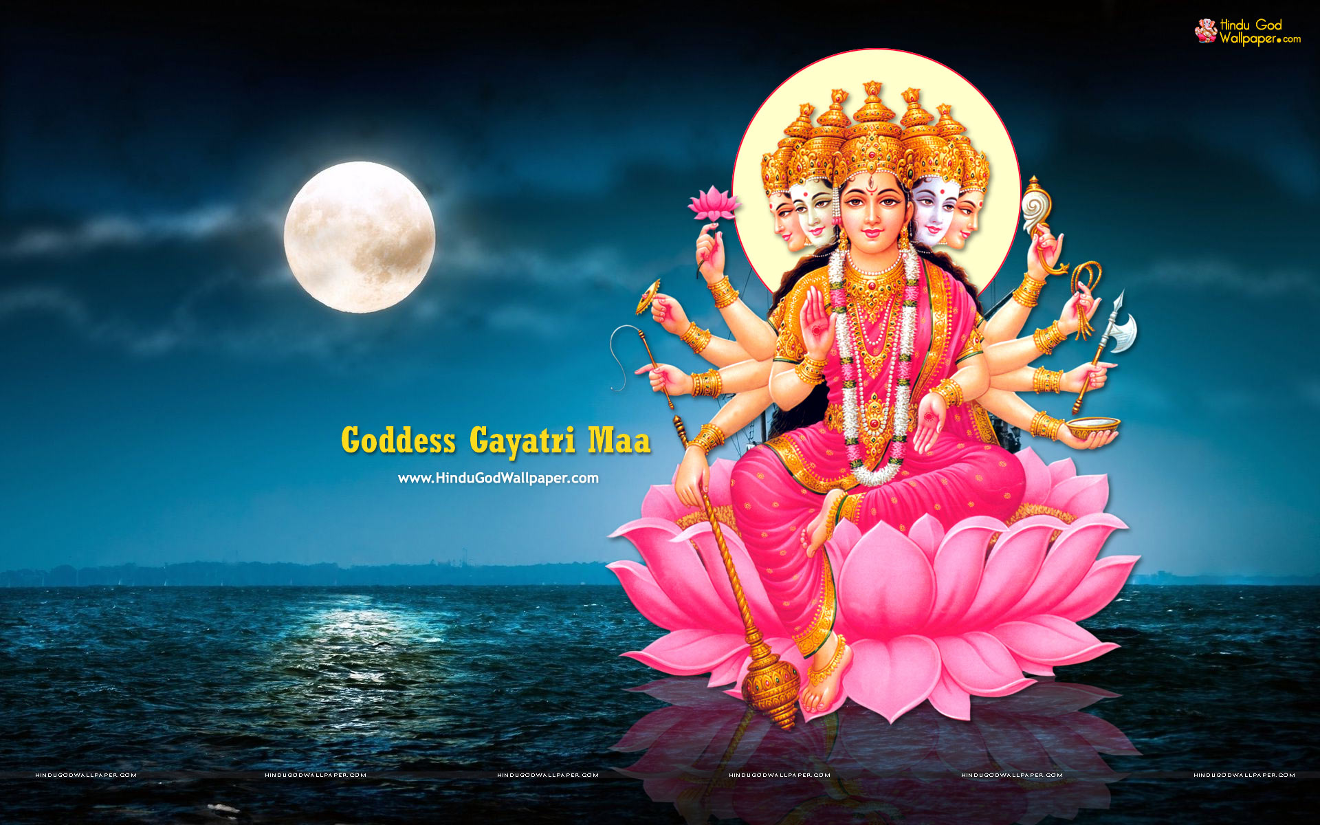 Goddess Gayatri Maa HD Wallpapers Free Download