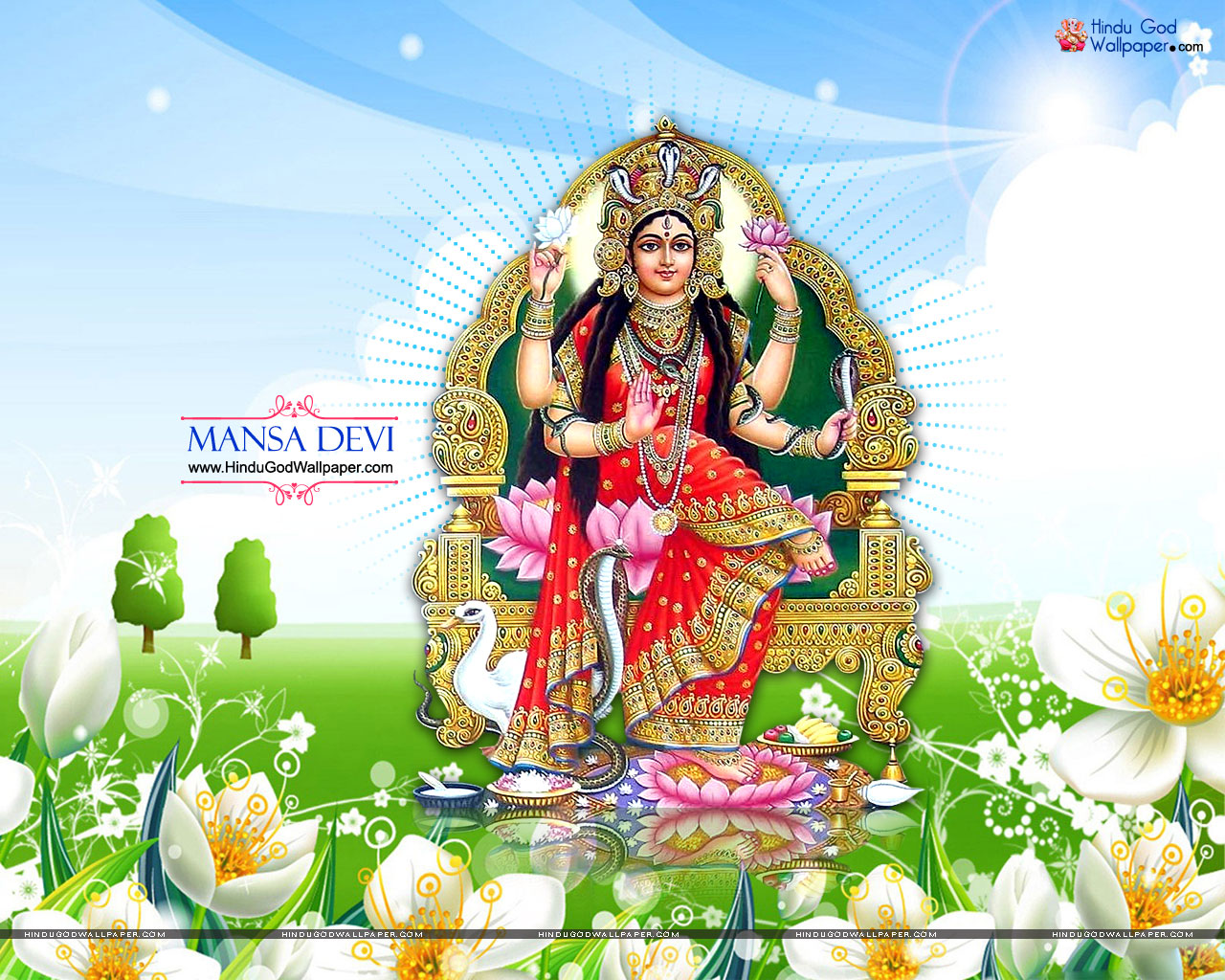 Mata Mansa Devi Wallpaper Free Download