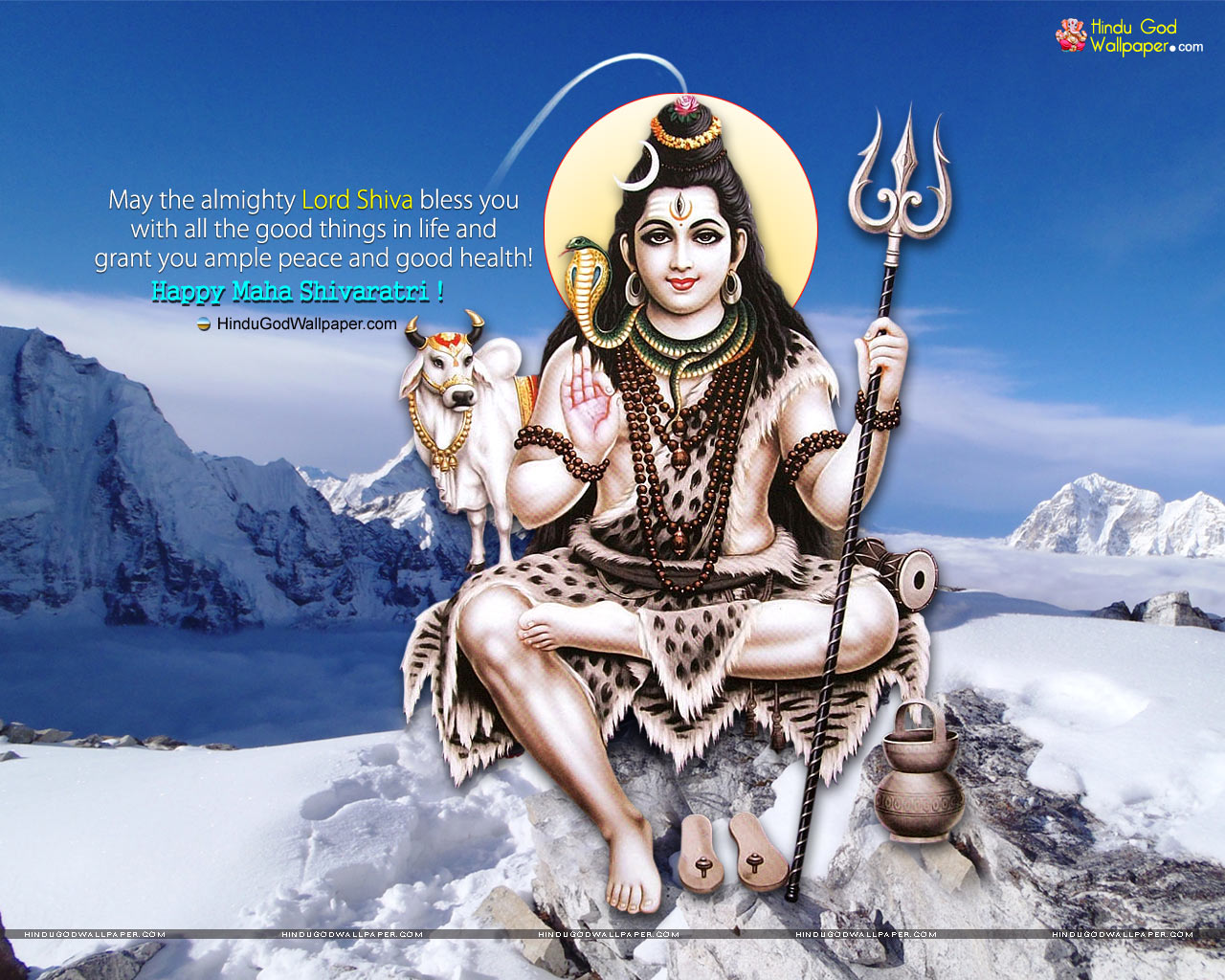 Shivratri Wallpaper with Quotes Free Download