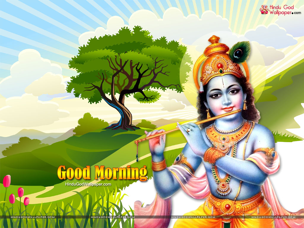 Good Morning Krishna Wallpapers & Images Download