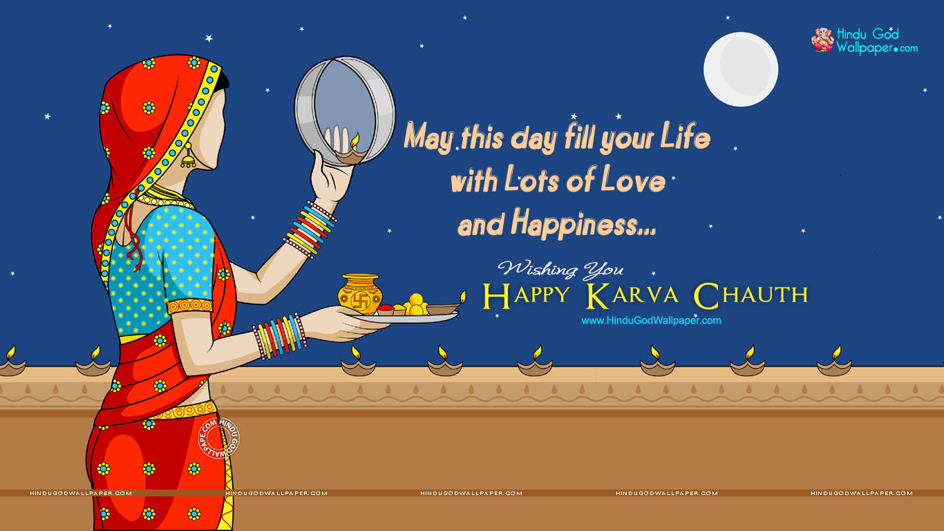 Karwa Chauth 2019 HD Wallpapers, Greetings & Images Download