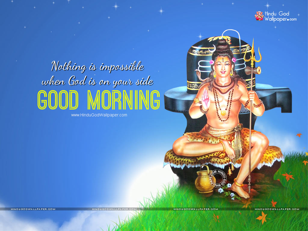 Hindu God Good Morning Wallpapers, Images, Photos Download