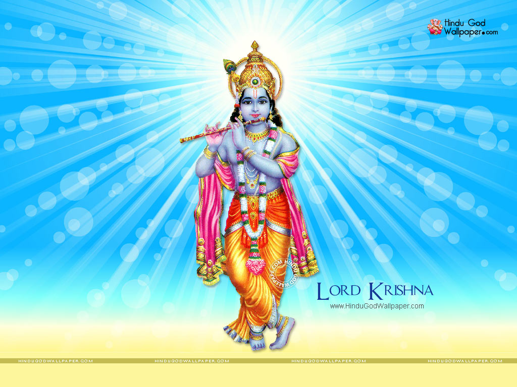 Lord Krishna Standing Images, Photos & Wallpapers Download