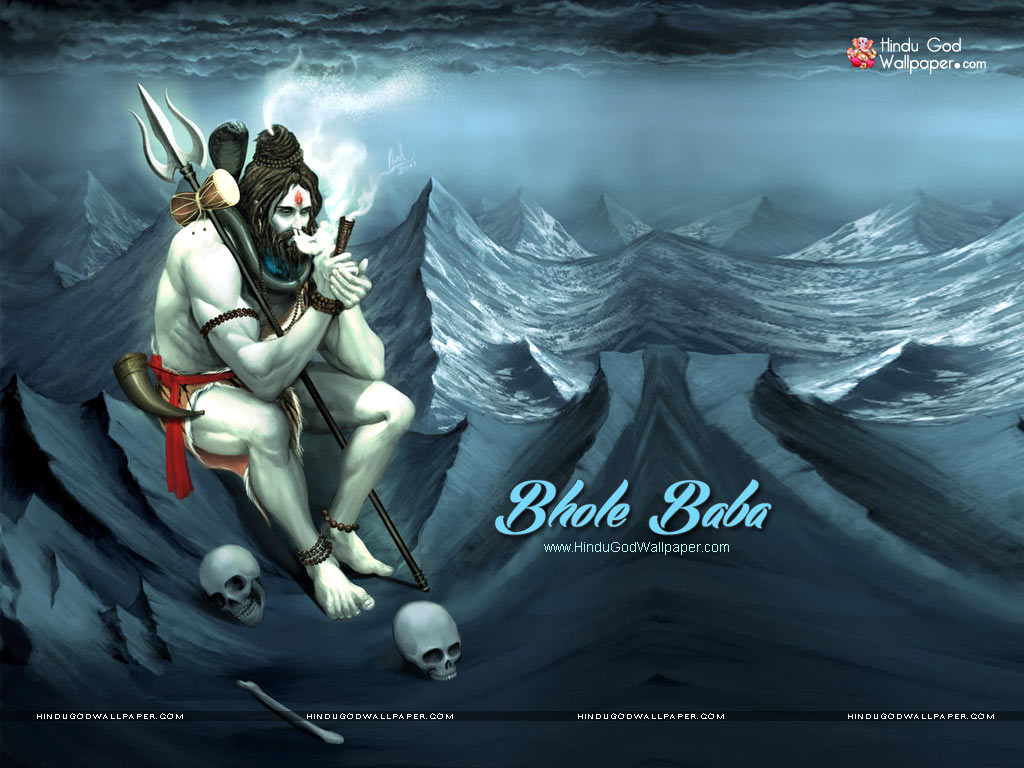 Bhole Baba Wallpaper with Chilam HD Size Free Download