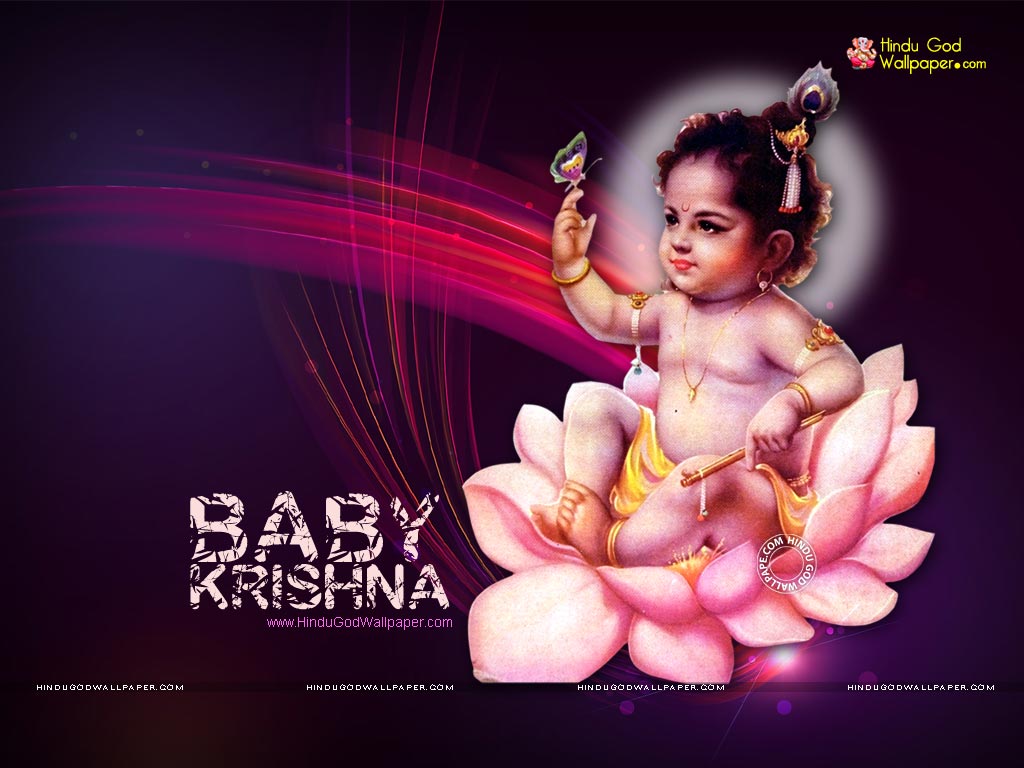 Cute Krishna Baby Wallpapers, Images & Photos Free Download