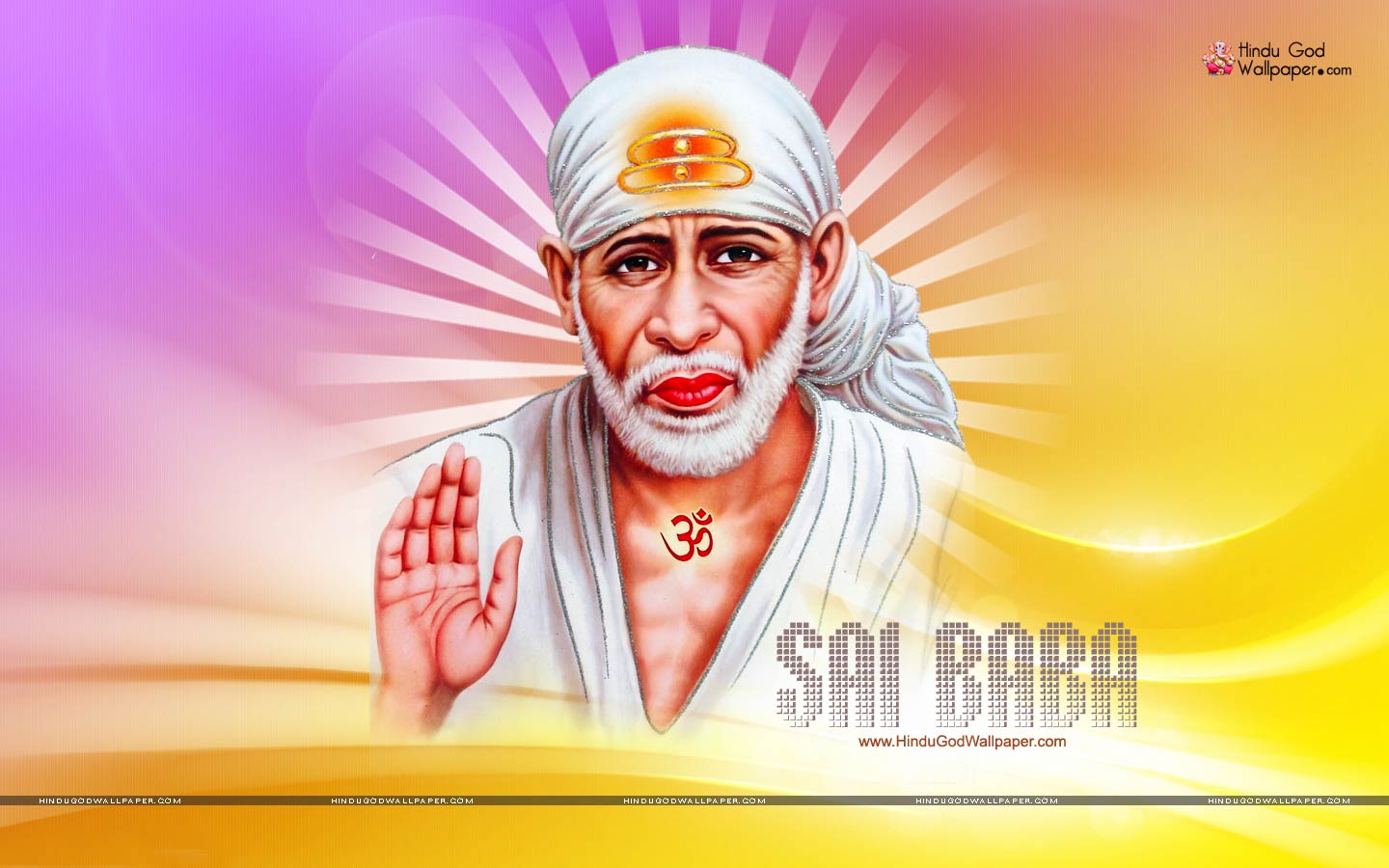 Sai Baba Wallpaper Full Size HD Images & Photos Free Download