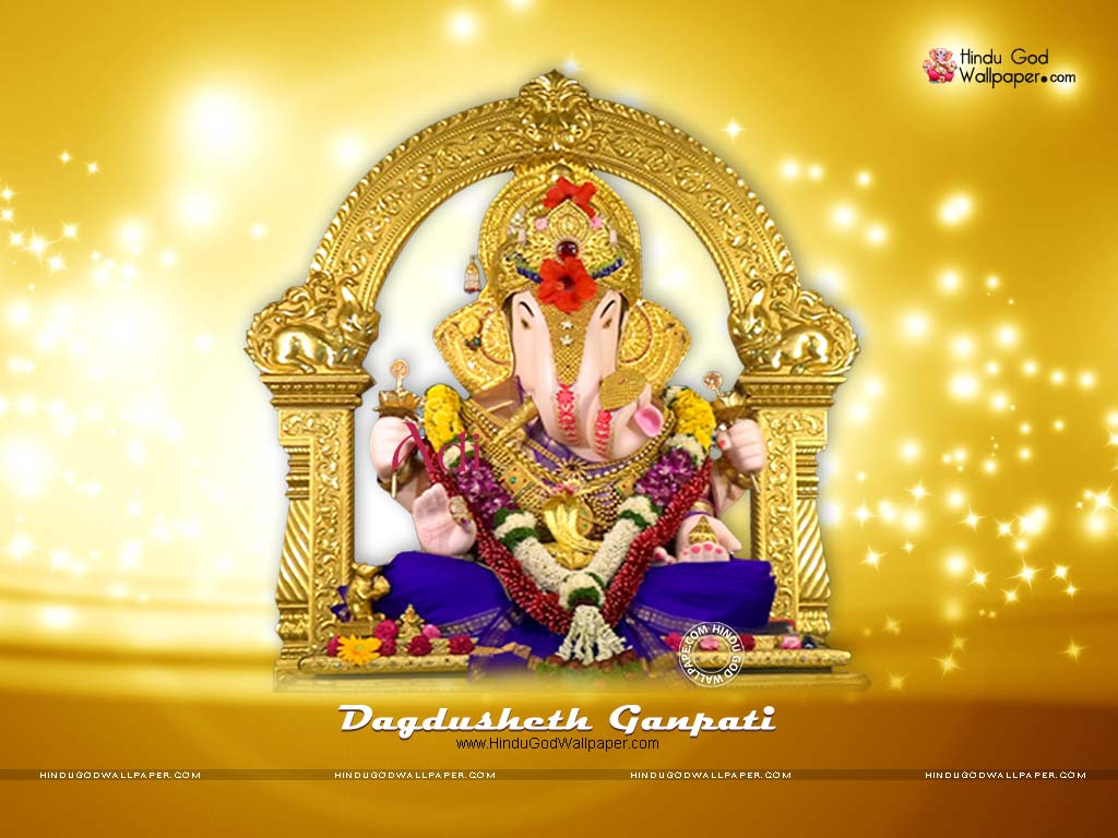 Dagdusheth Ganpati Wallpaper, HD Images & Photos Free Download
