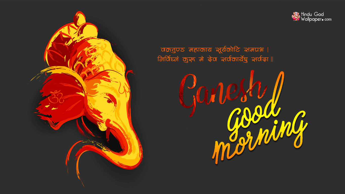 250+ Good Morning Ganesha Wallpapers HD Images Download