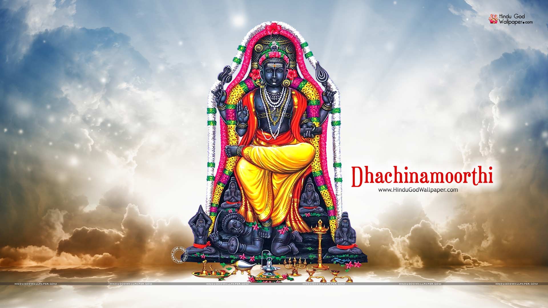 Dhachinamoorthi God HD Wallpaper Image Photo Free Download