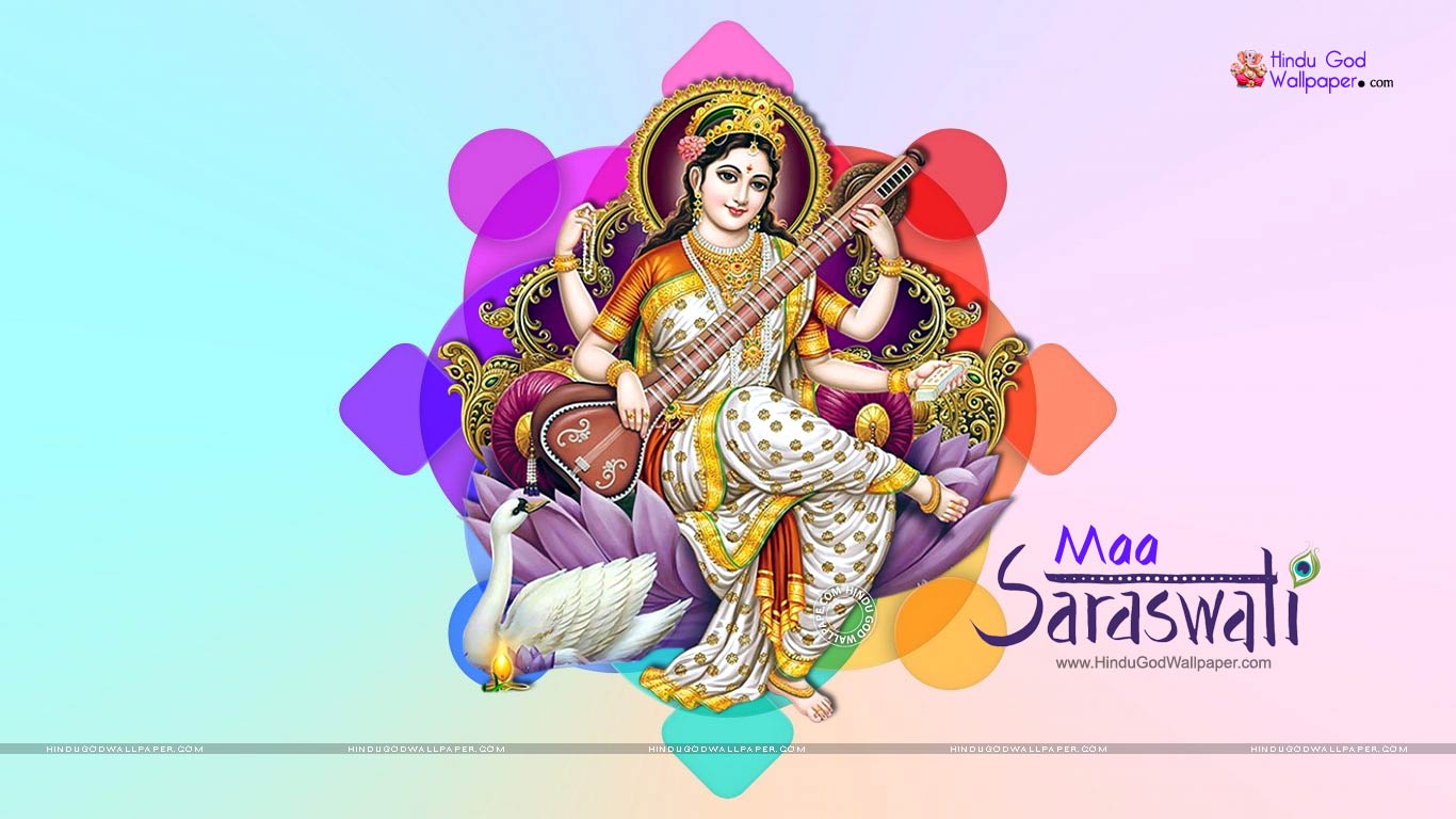 Maa Saraswati HD Wallpapers Free Saraswati Images & Photo