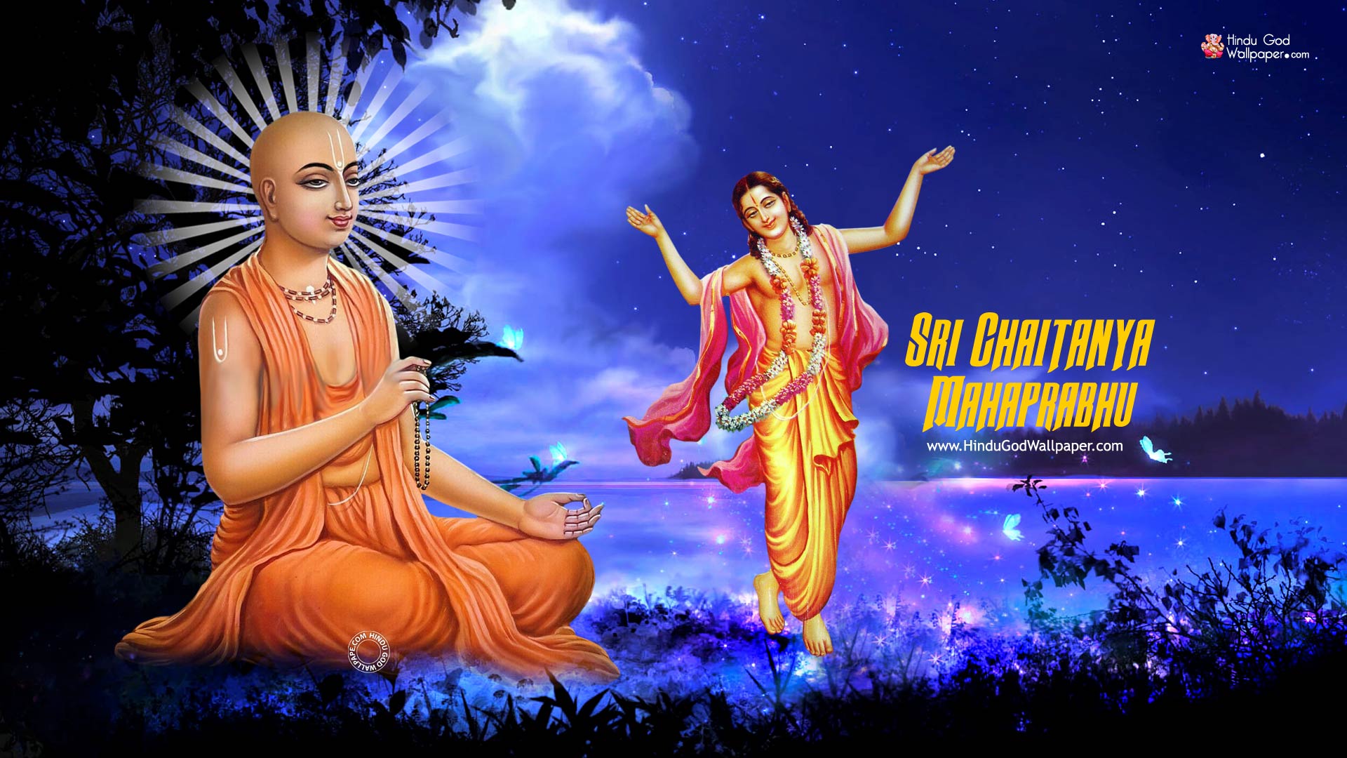 Sri Chaitanya Mahaprabhu HD Wallpapers Chaitanya Images Download