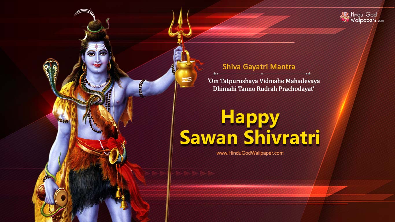 Happy Sawan Shivratri 2023 Wallpapers HD Images Free Download