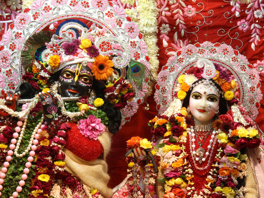 ISKCON Temple Radha Krishna Wallpapers Images Free Download