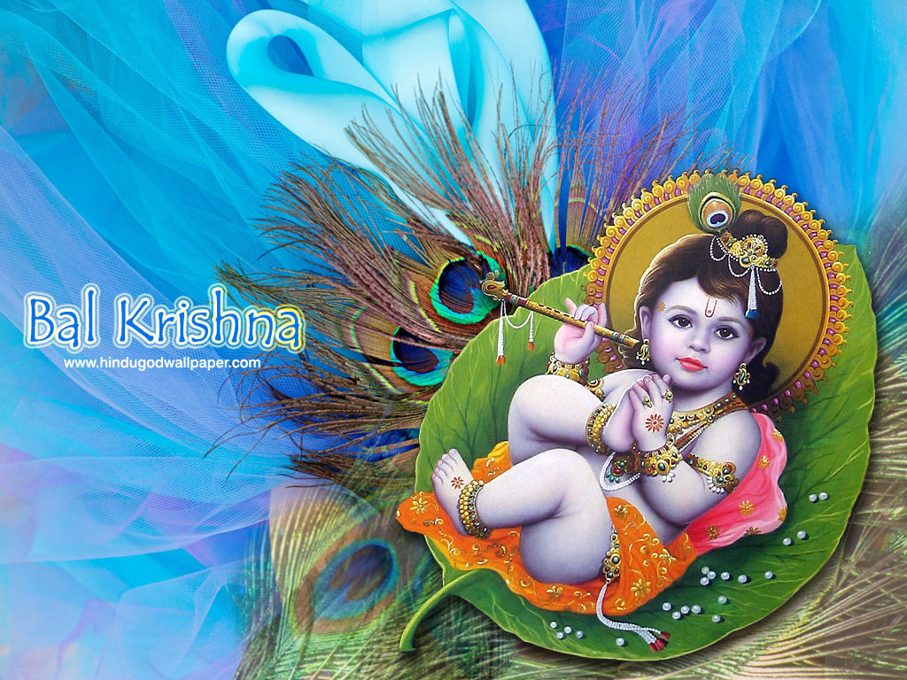 Beautiful Lord Krishna Childhood Wallpapers Download