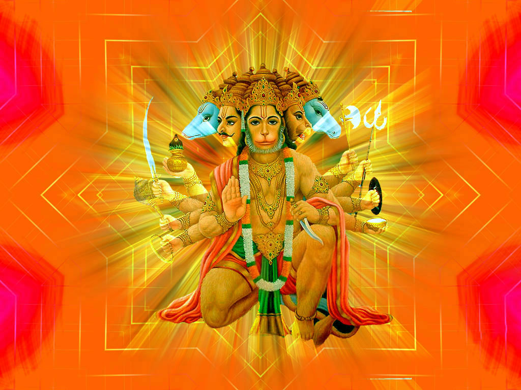 FREE Download Panchmukhi Hanuman Ji Wallpapers
