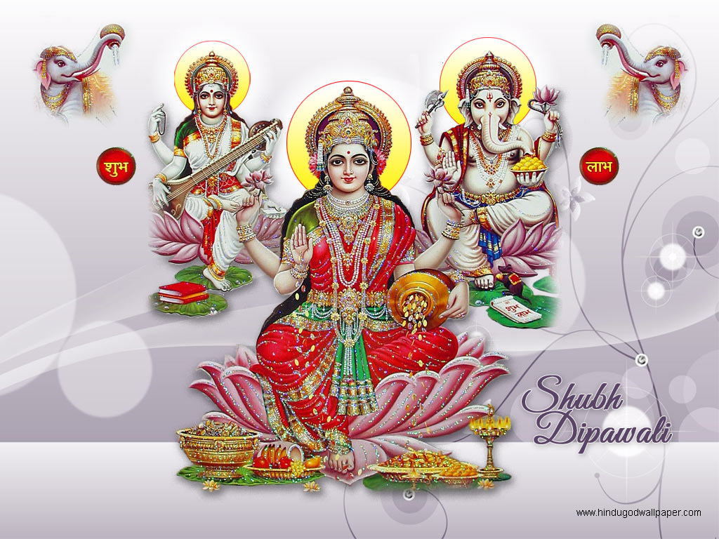 FREE Download Saraswati Laxmi Ganesh Wallpapers