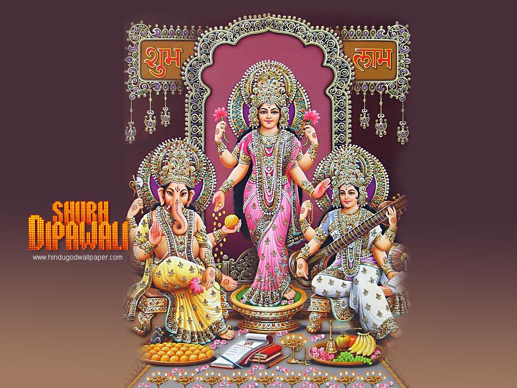 FREE Download Ganesha Lakshmi Saraswati Wallpapers