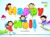 Happy Holi Cartoon