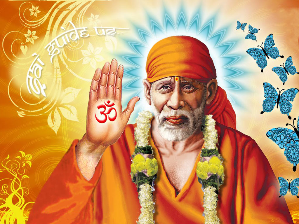 Sai Baba Wallpaper Black and White Images HD Photo, Pictures Free Download
