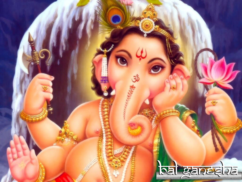 Baby Ganesha Wallpaper Free Download