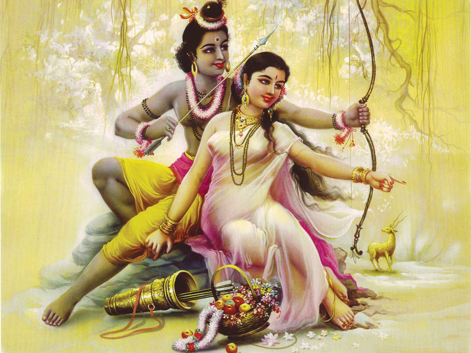 Rama Sita HD Wallpaper Download
