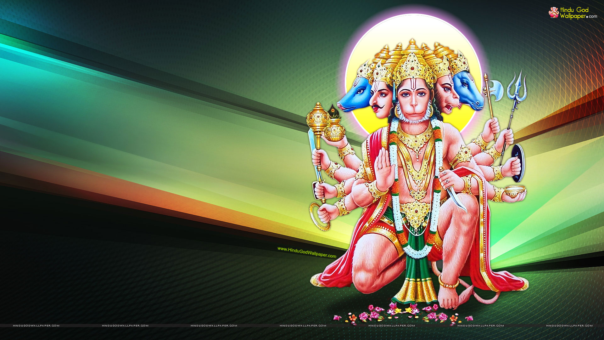 Panchmukhi Hanuman HD Wallpapers Free Download
