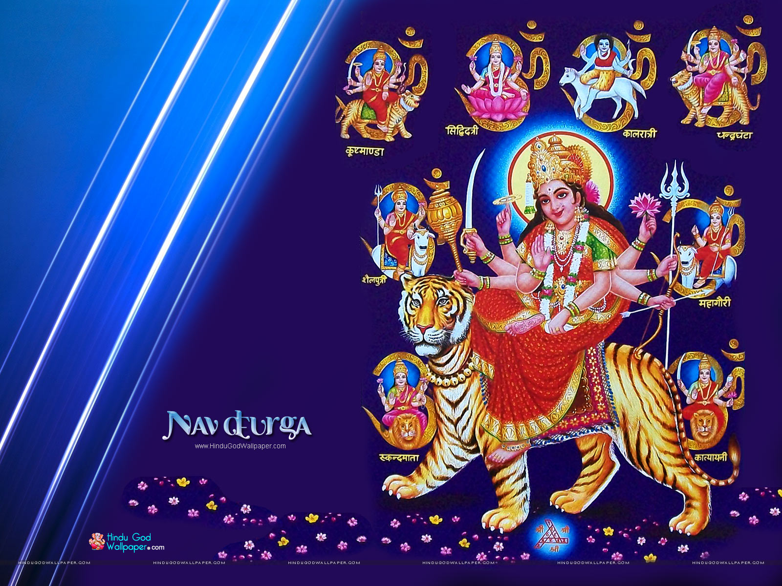 Maa Durga 9 Roop Wallpaper HD Images and Photos Free Download