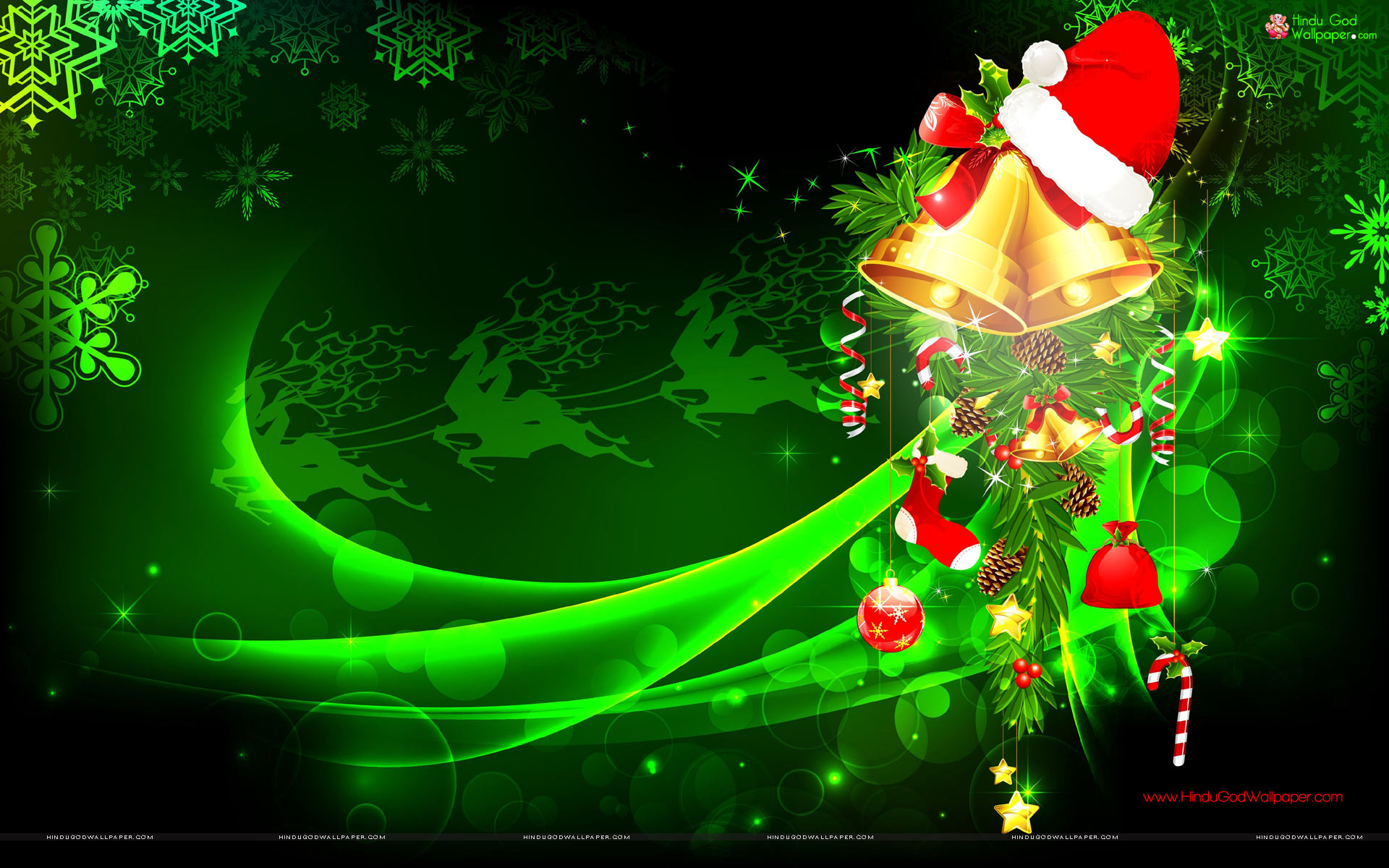 christmas zoom background hd