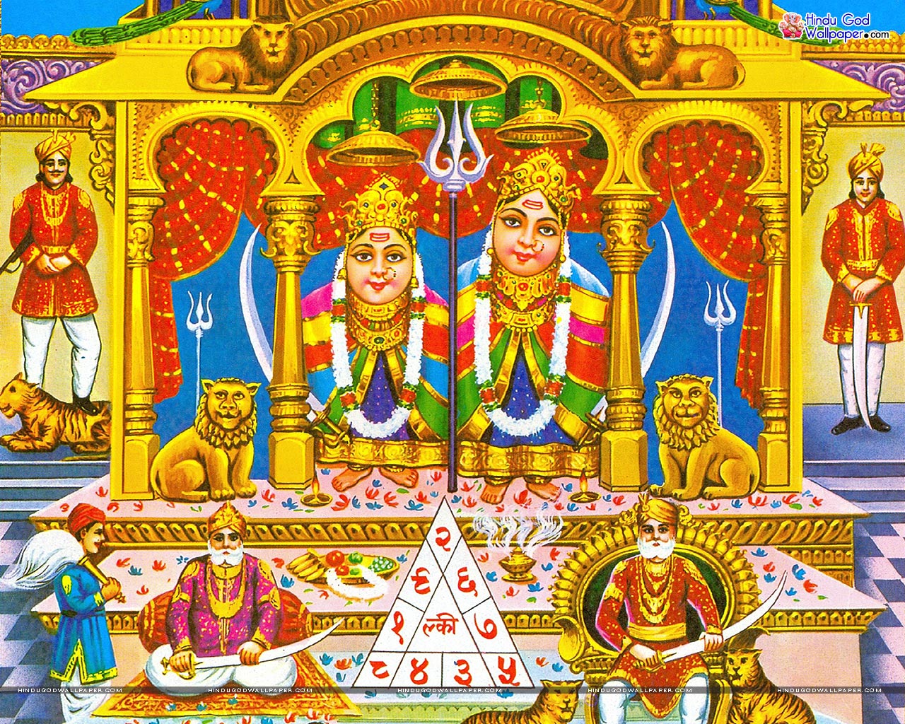 Kaila Devi Wallpaper - Kela Devi Rajasthan Wallpaper