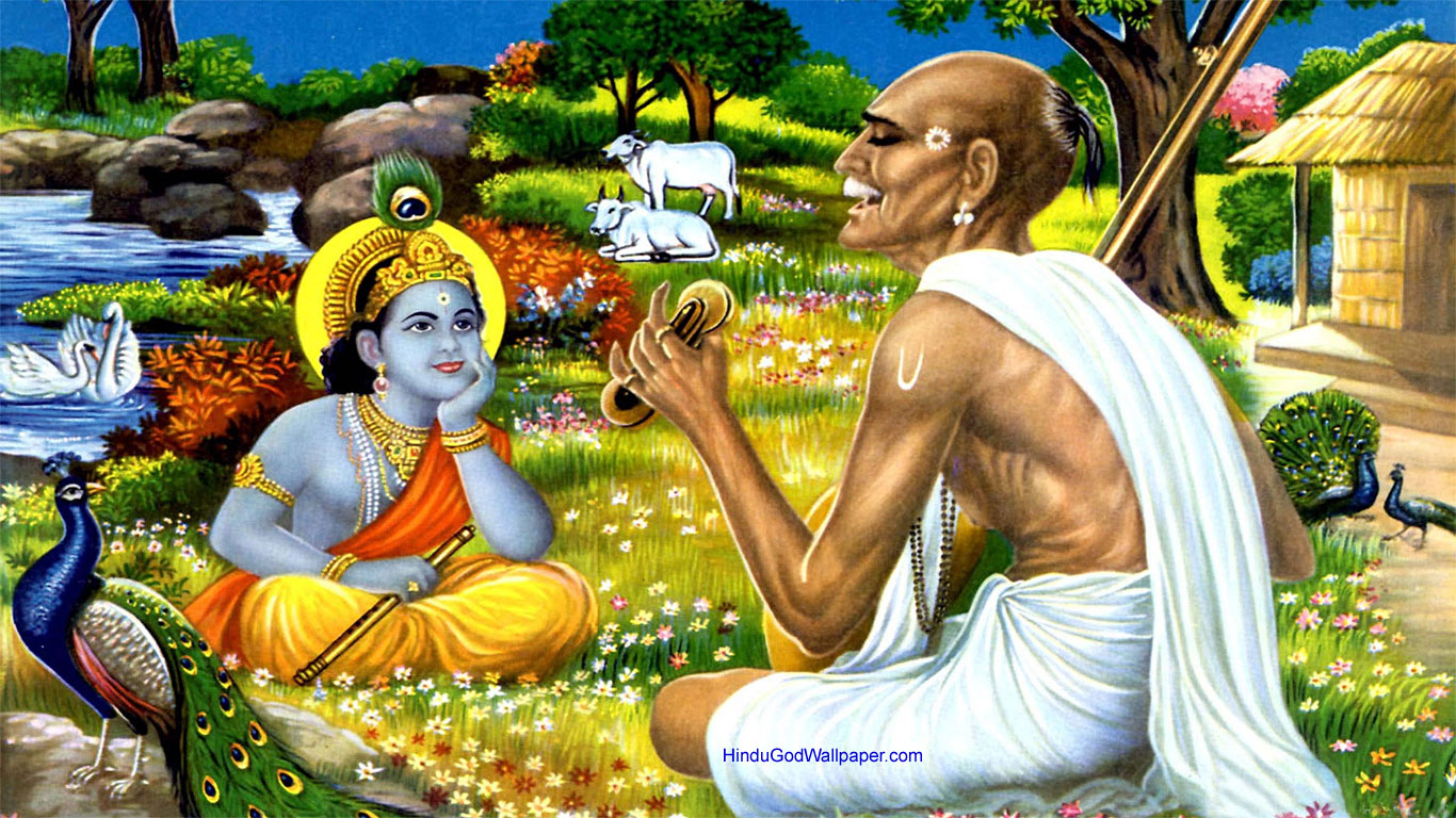 Shri Krishna Sudama HD Wallpapers & Images Free Download