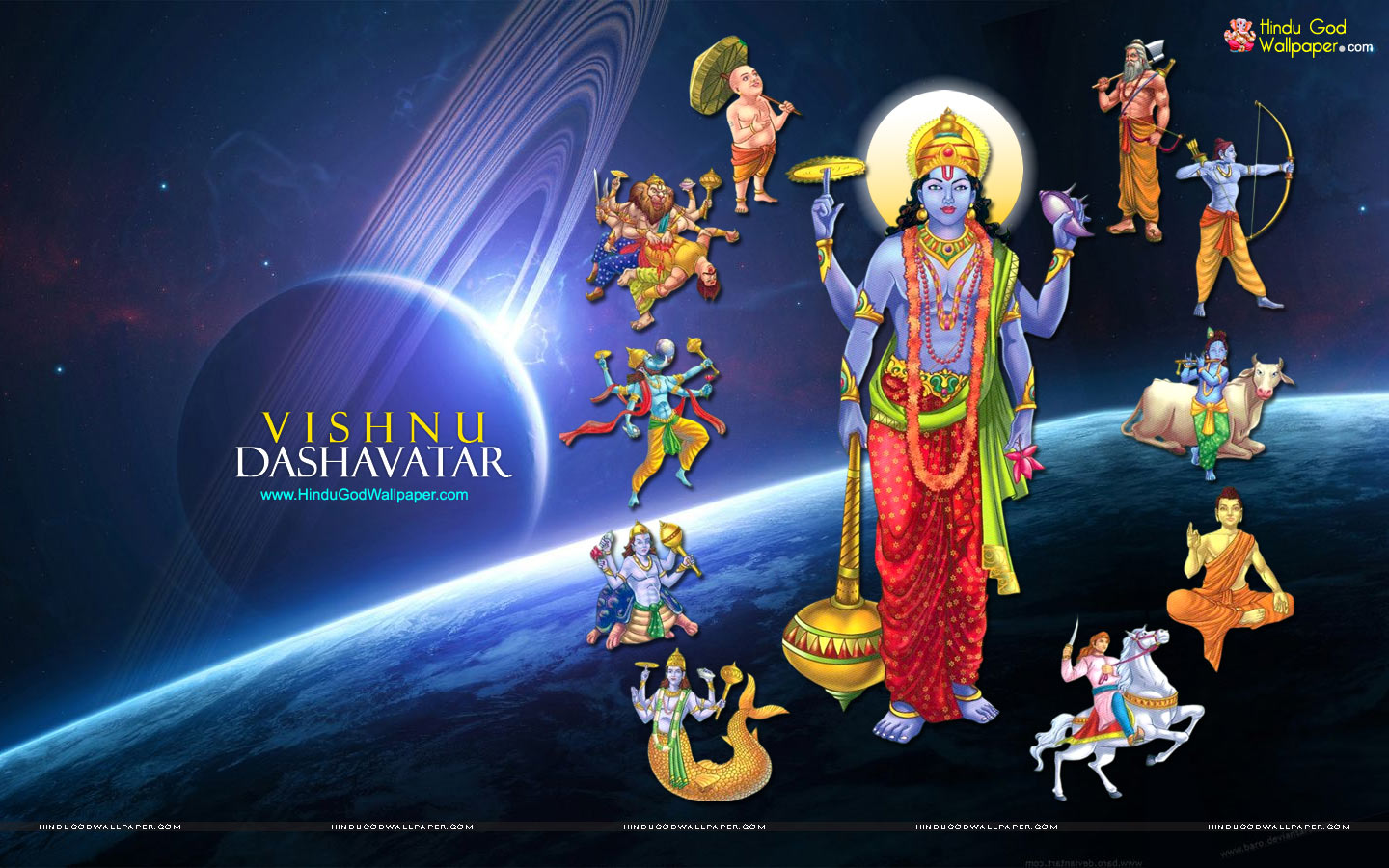 Vishnu Dashavtar Wallpapers HD Size Free Download