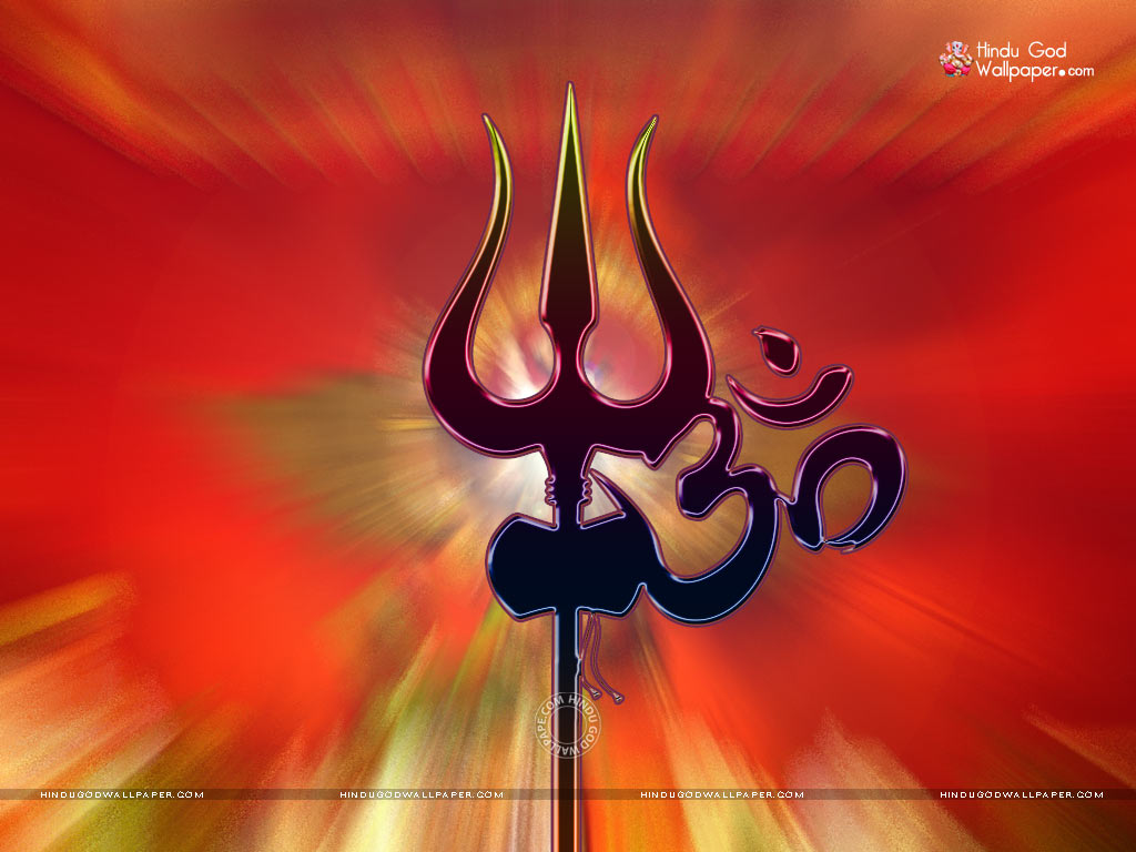 Om Trishul Wallpapers, Om with Trishul Images Download