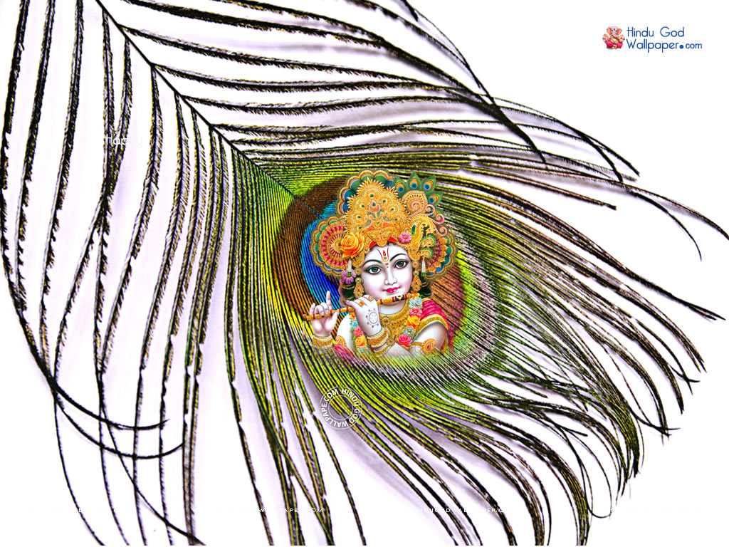 Krishna Mor Pankh Wallpapers