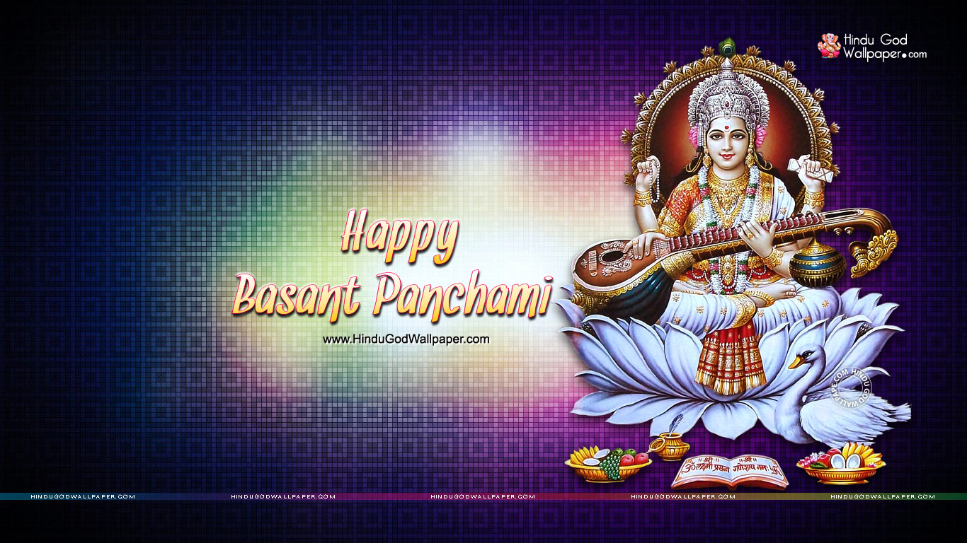 Happy Basant Panchami HD Wallpaper